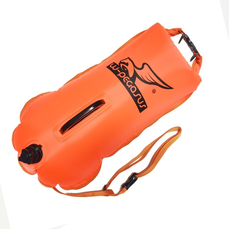 Safety buoy Wpegasus 28L for swimming in open water.