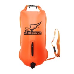 Safety buoy Wpegasus 28L for swimming in open water.