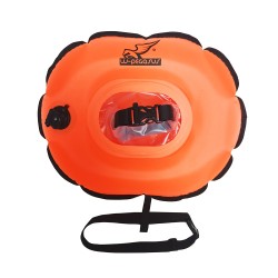 Safety buoy Wpegasus for swimming in open water.
