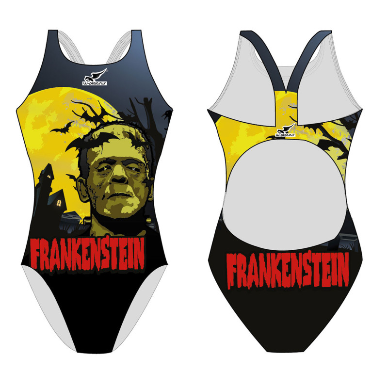 MAILLOT DE BAIN FEMME À LARGES BRETELLES FRANKENSTEIN