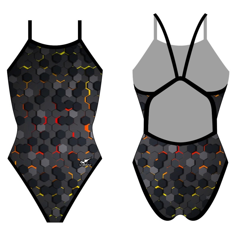 WOMEN'S SWIMSUIT WITH THIN STRAP MOSAIC