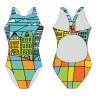 WOMEN'S SWIMSUIT WITH WIDE STRAP CITY