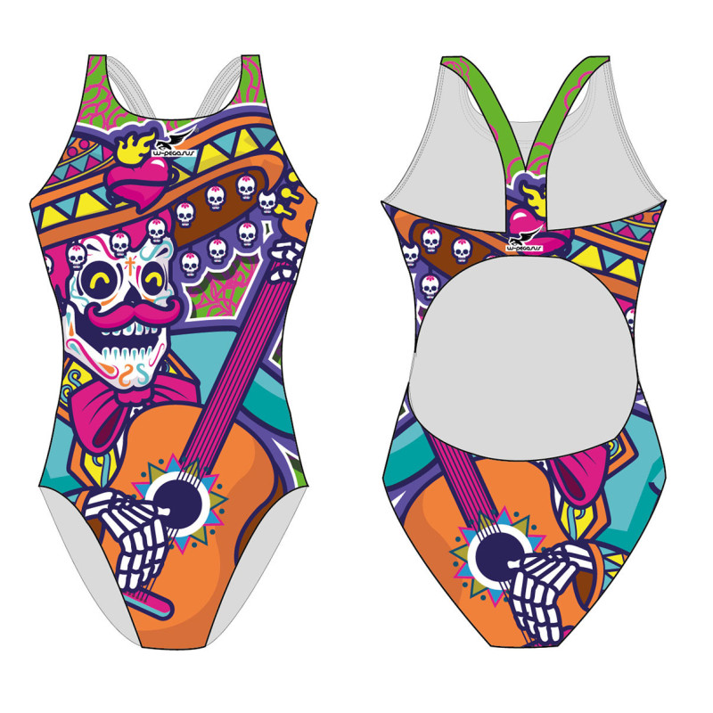 MAILLOT DE BAIN FEMME À LARGE BRETELLE MARIACHI