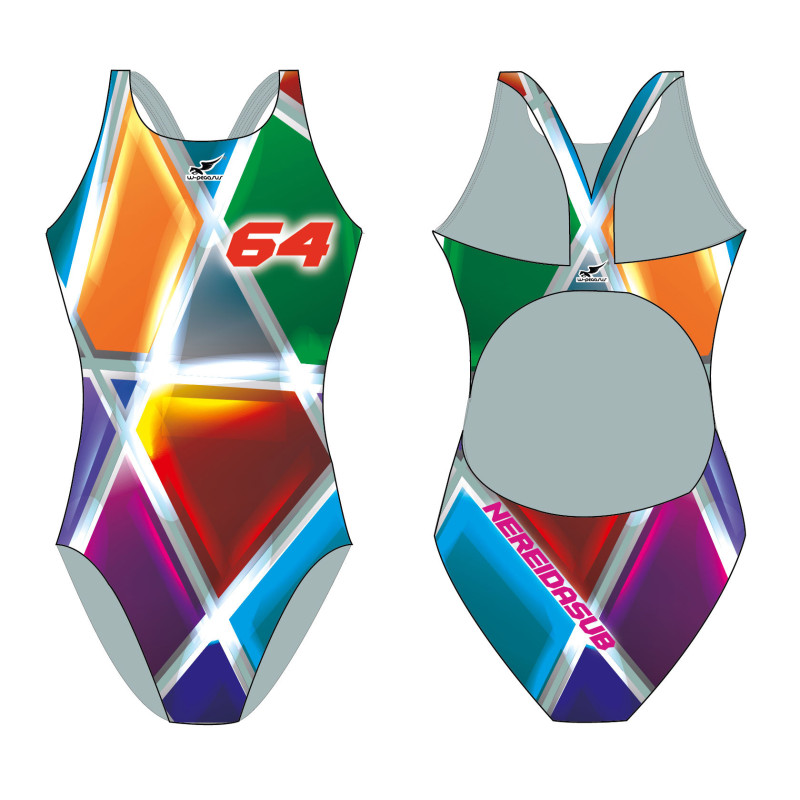 MAILLOT DE BAIN FEMME À LARGES BRETELLES MIRROR