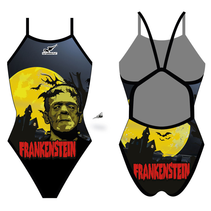 MAILLOT DE BAIN FEMME À FINES BRETELLES FRANKENSTEIN