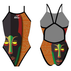 BAÑADOR MUJER TIRA FINA AFRICA